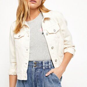 Free People Rumors Denim Jacket